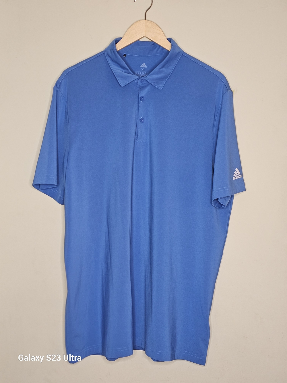 adidas Men’s Blue Golf Polo XL